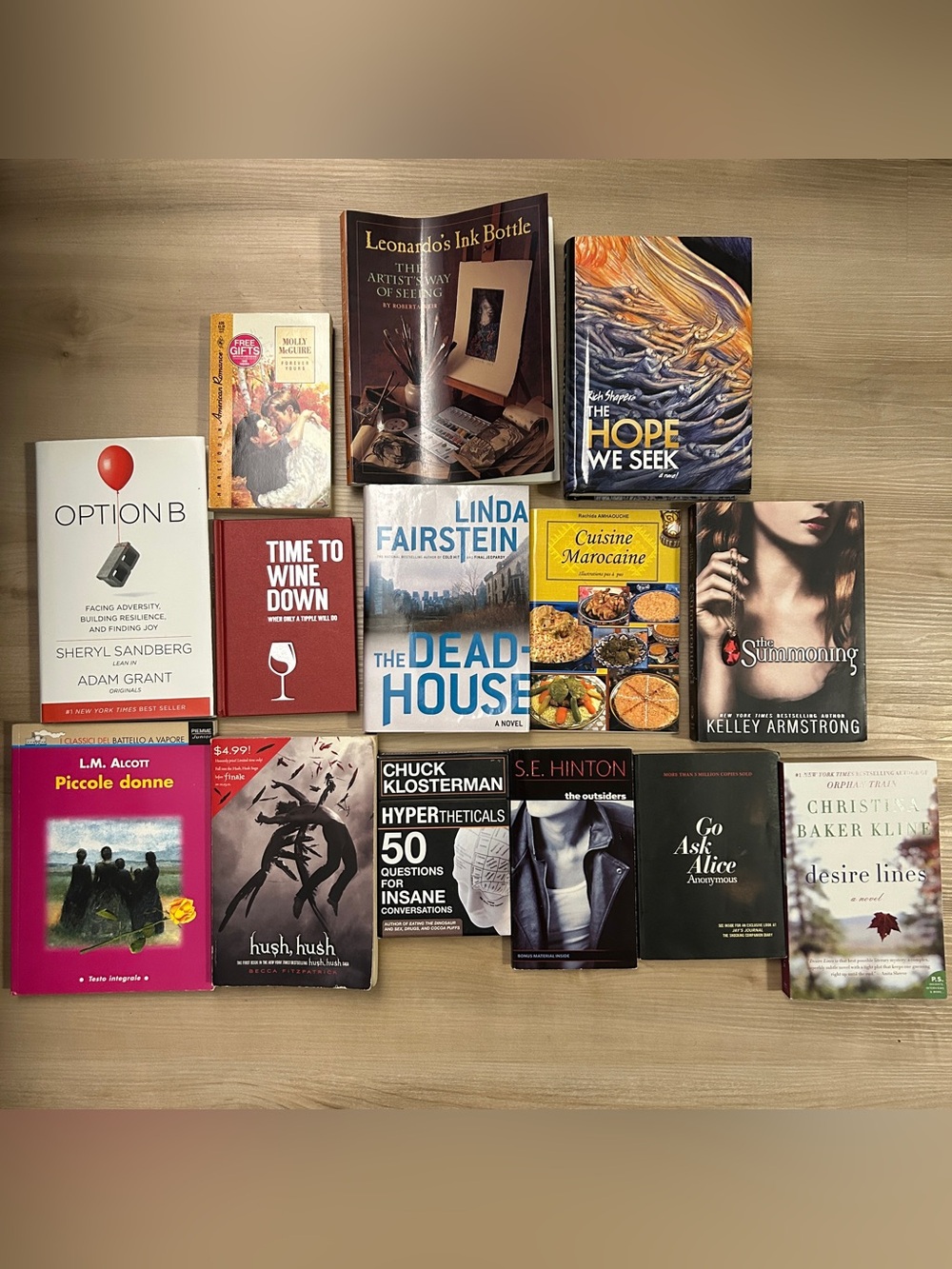 Assorted Paperback and Hardcover Book Lot